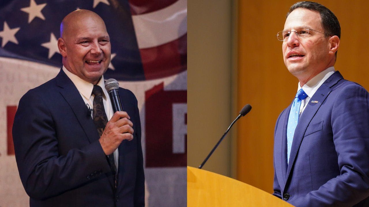 4 maps show where Pa. governor candidates Mastriano and Shapiro are getting big cash