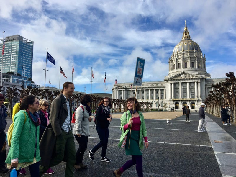 Walk San Francisco is recreating a classic 49-mile scenic drive around the city for tourists on foot. 