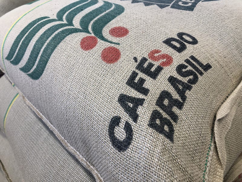 Coffee beans from Brazil are expected to be more bitter this year.