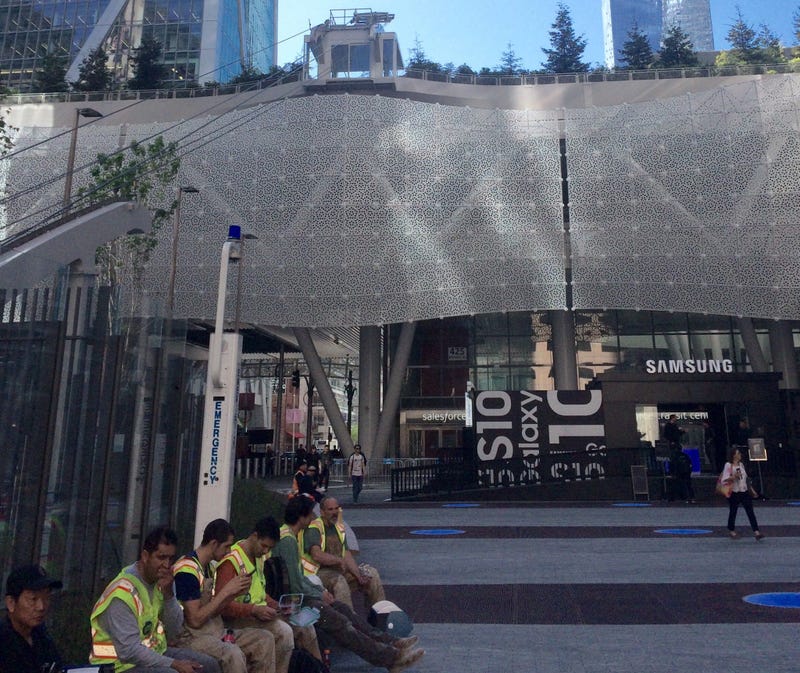 The Salesforce Transit Center in downtown San Francisco.