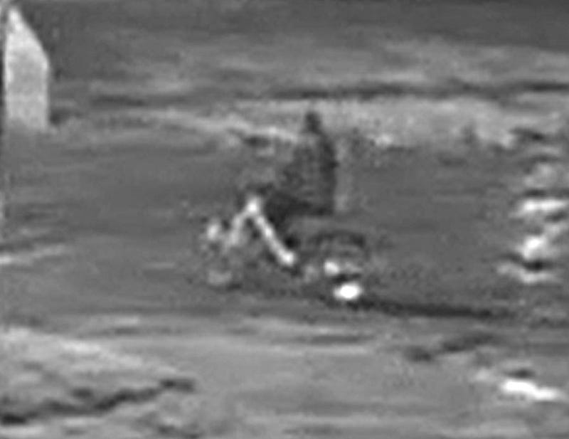 Detroit police are continuing their search for a suspect on a bicycle who allegedly open fired on a 51-year-old man before fleeing the scene last summer.