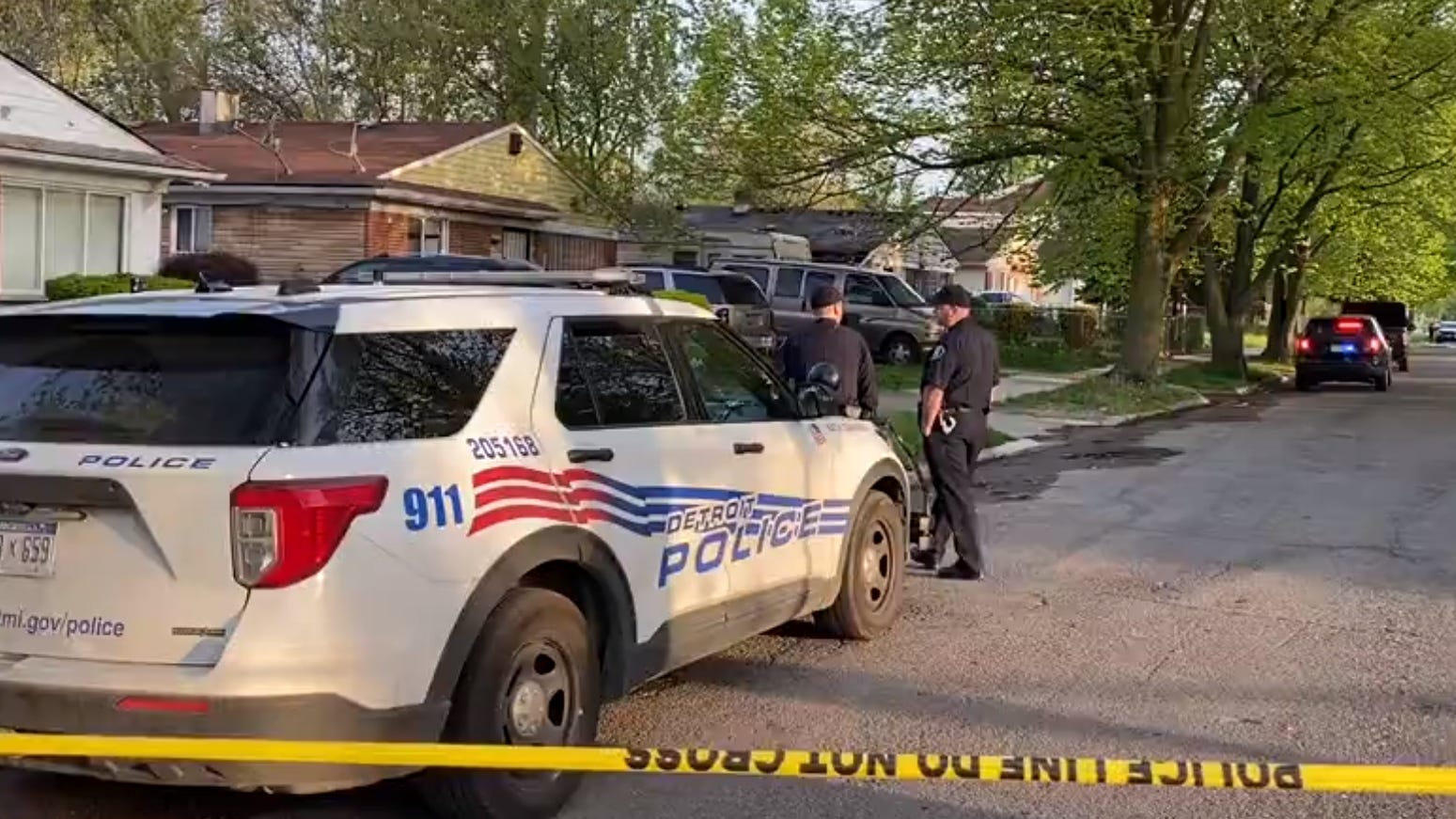 Fire crews discover body in kitchen of burning home on Detroit's easts side, arson suspected
