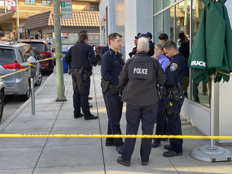 Oakland police say they have arrested two suspects who were involved in the death of a Starbucks customer who tried to stop thieves from stealing his laptop in Oakland on Dec. 31, 2019.