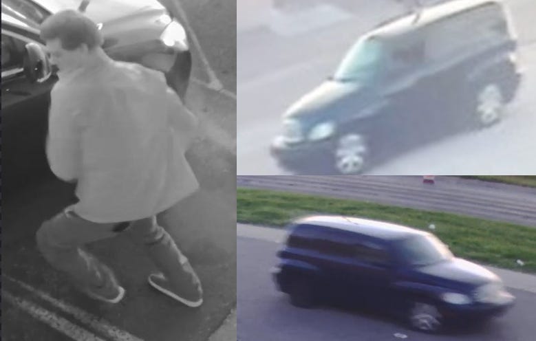 A 30-year-old suspect accused of killing a woman at a Roseville Belle Tire and stabbing another on Wednesday is a California resident and has an extensive criminal record there, according to information gathered by WWJ's Charlie Langton.