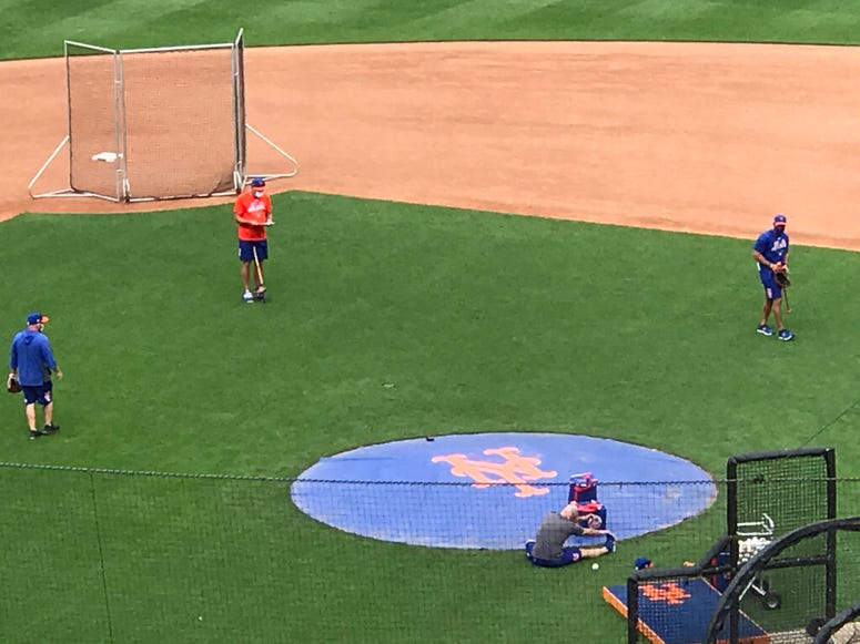 Mets training