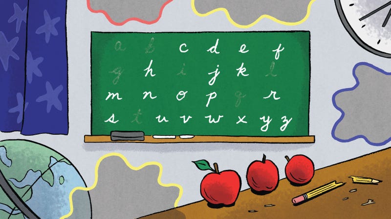 classroom chalkboard