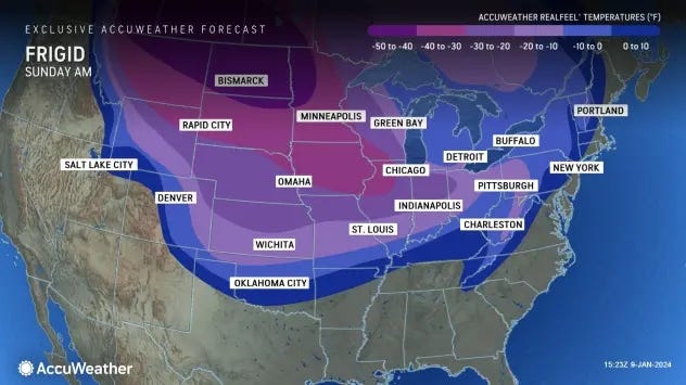 AccuWeather forecast