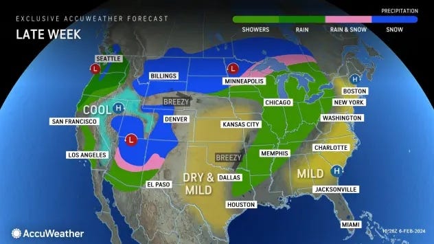 AccuWeather forecast