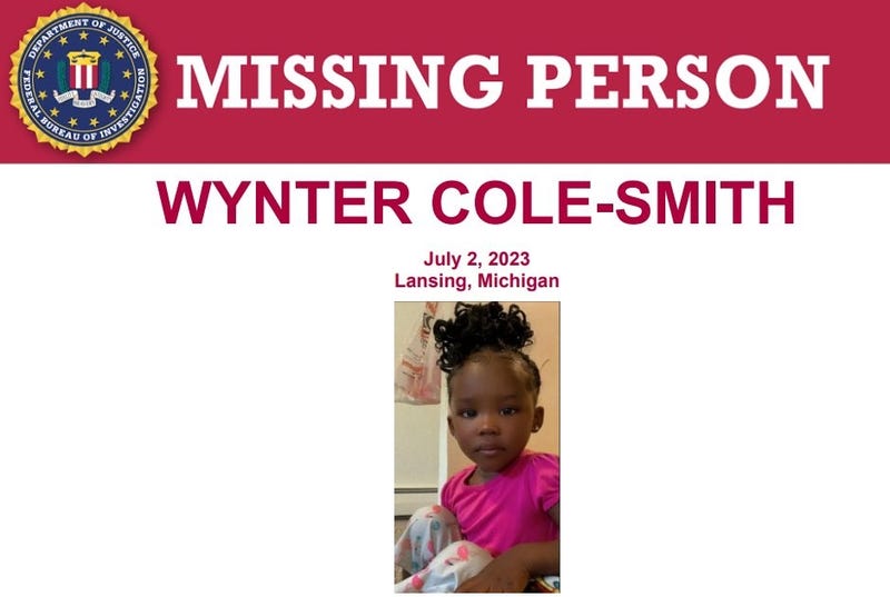 Local, state and federal authorities are continuing the desperate search for a missing toddler who was kidnapped three days ago by her mother's former boyfriend.