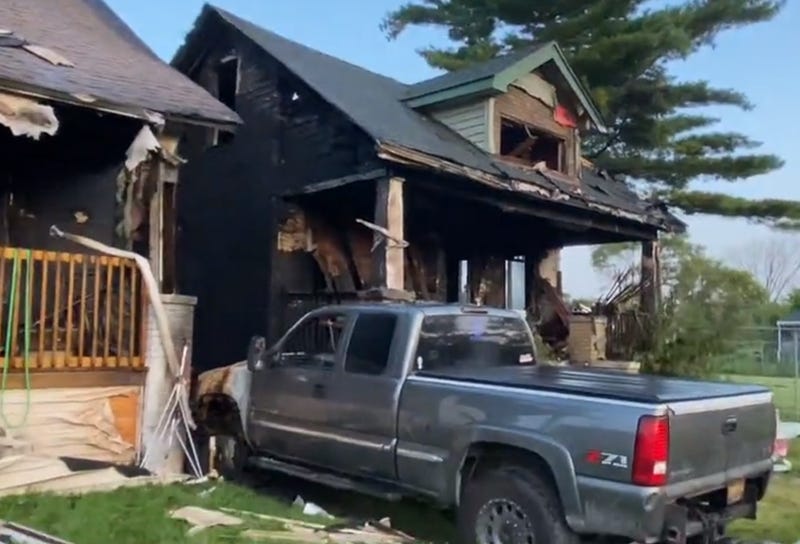 Suspected vehicle fire may have started damaging blaze that incinerated 2 homes on Detroit’s east side