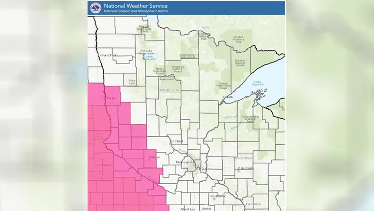 Counties mainly in the western part of the state are under a red flag warning but DNR Wildfire Prevention specialists warn the entire state is ripe for wildfire.