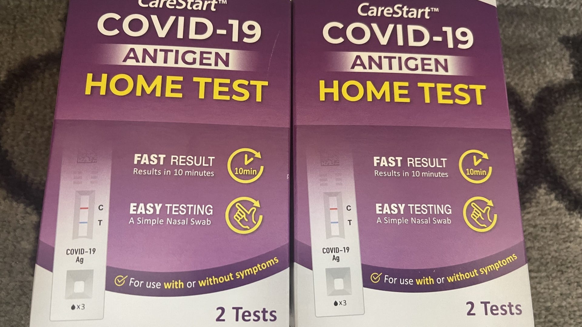 LI parents worried, confused after picking up at-home COVID tests due to expire this month