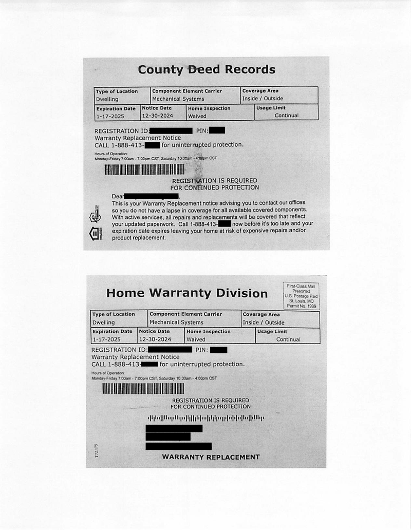 scam/mailer