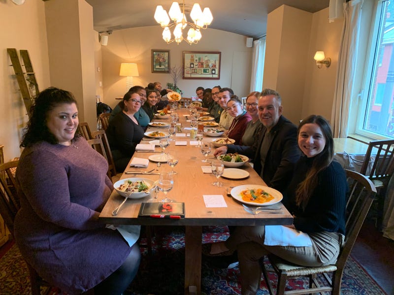 Dining etiquette series for Philadelphia High School students