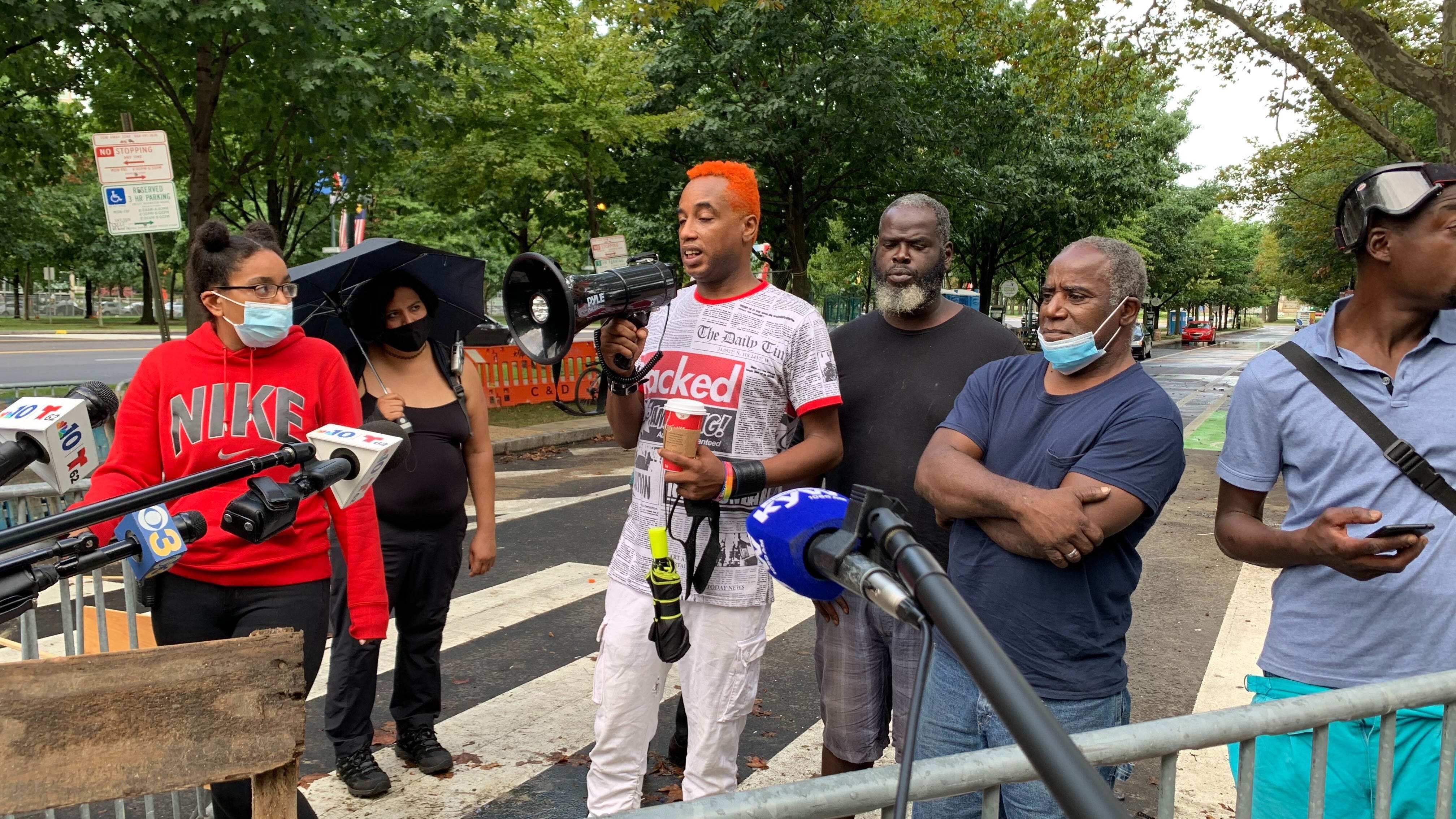 Protest encampments in Philly still standing as city weighs options