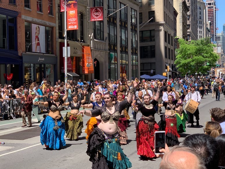 Dance parade