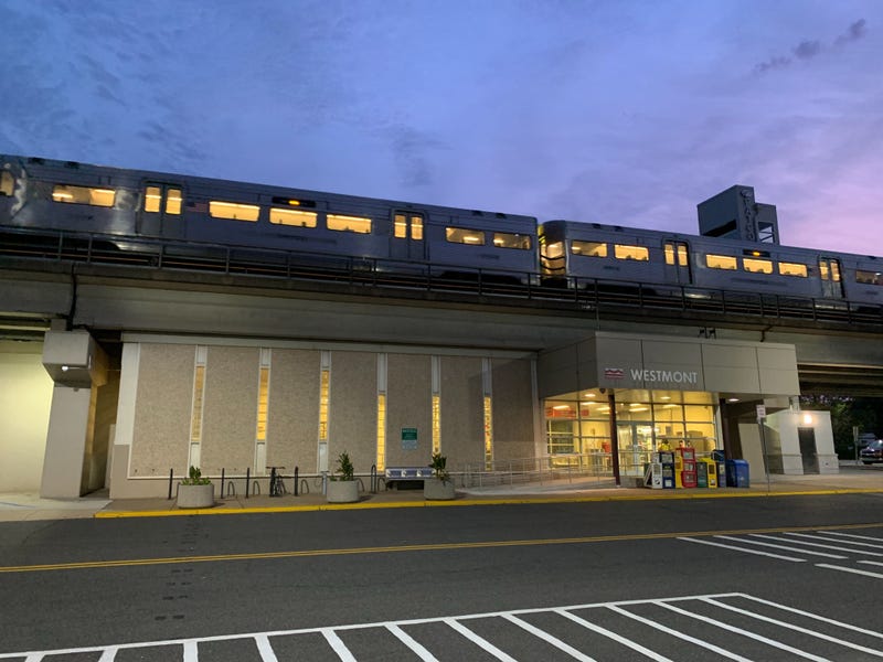 Westmont Station on the PATCO Lindenwold Line in Haddon Township, N.J.