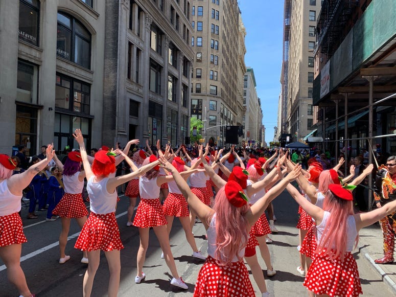 Dance parade