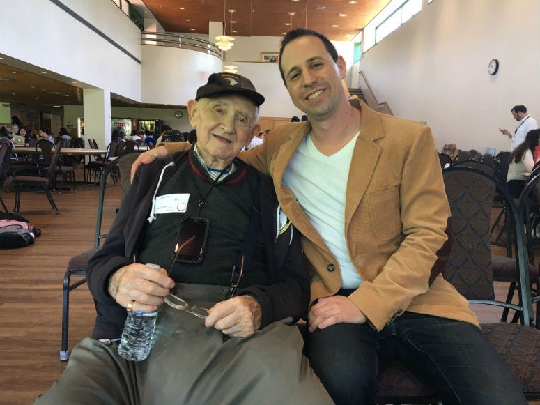 On Holocaust Remembrance Day Thursday, the students of Jack Barrack Hebrew Academy hosted a special guest who told his story of survival.