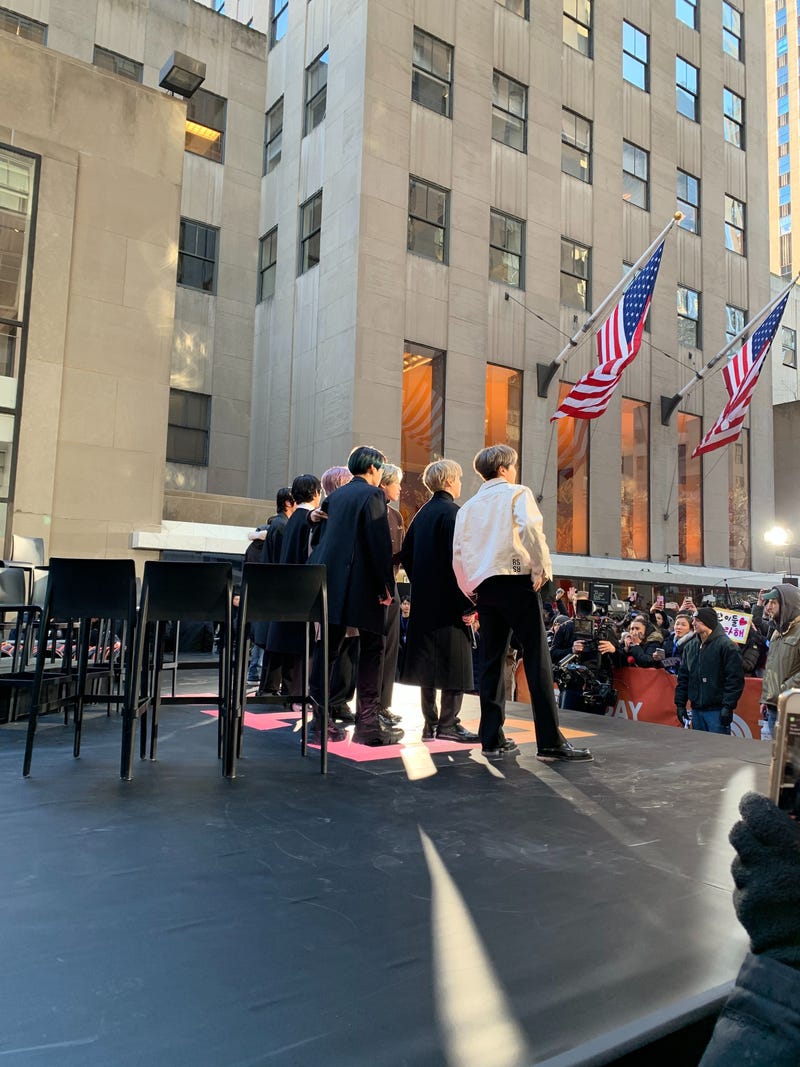 Behind Scenes BTS New York City Takeover Today Show MTV LA