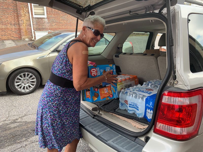 Hurricane relief supplies