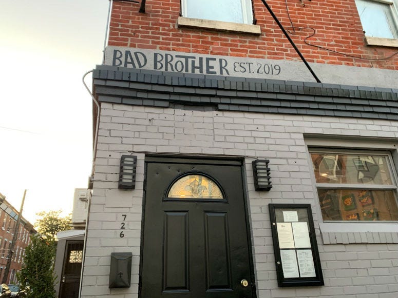 Bad Brother restaurant just opened in Fairmount.