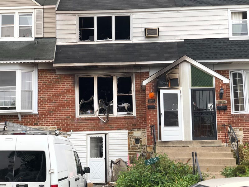 Two people were killed and two others are injured after fire broke out inside this home in Northeast Philly house overnight.