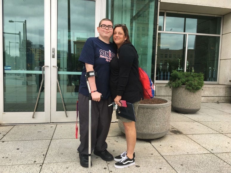 Getting through high school was a challenge for Thomas Sweeney of South Philadelphia.