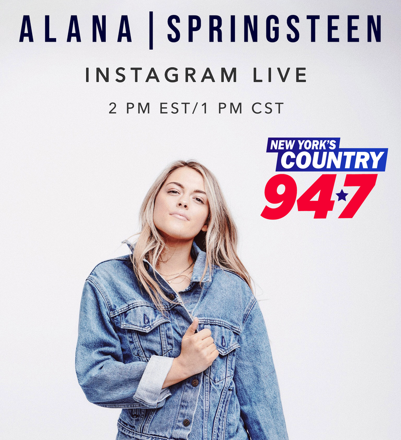 Alana Springsteen IG Live