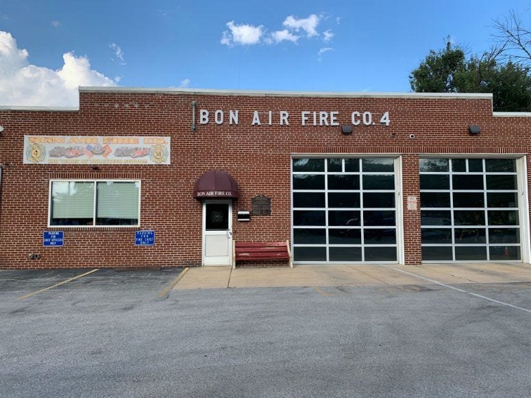 Bon Air Fire Company in Haverford Township. 