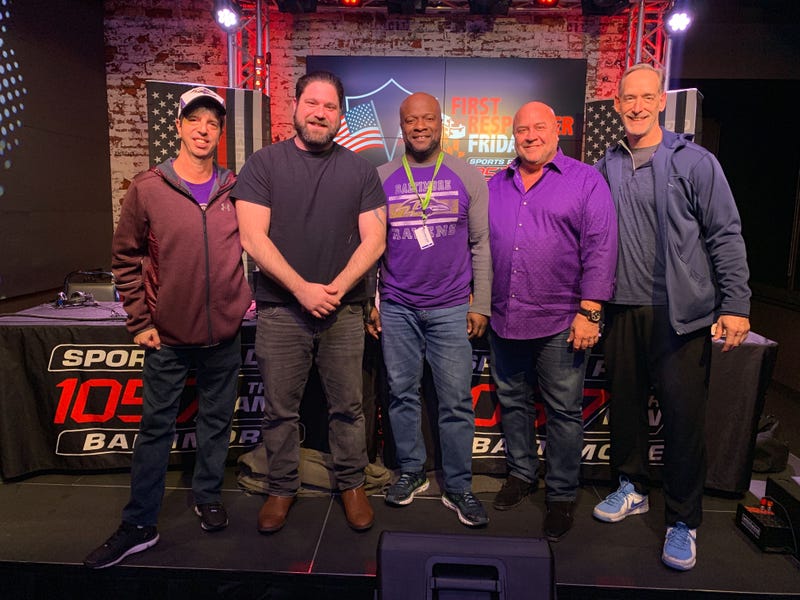 B. J. Surhoff, Jake Lefenfeld, and the Big Bad Morning Show