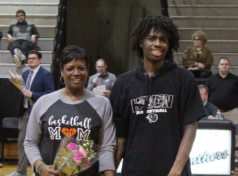 LaTorra Shaw with son Jalen.
