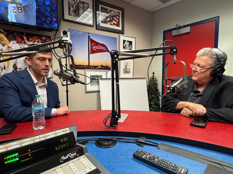 Cardinals President of Baseball Operations Chaim Bloom sits down with the Voice of the Cardinals, John Rooney