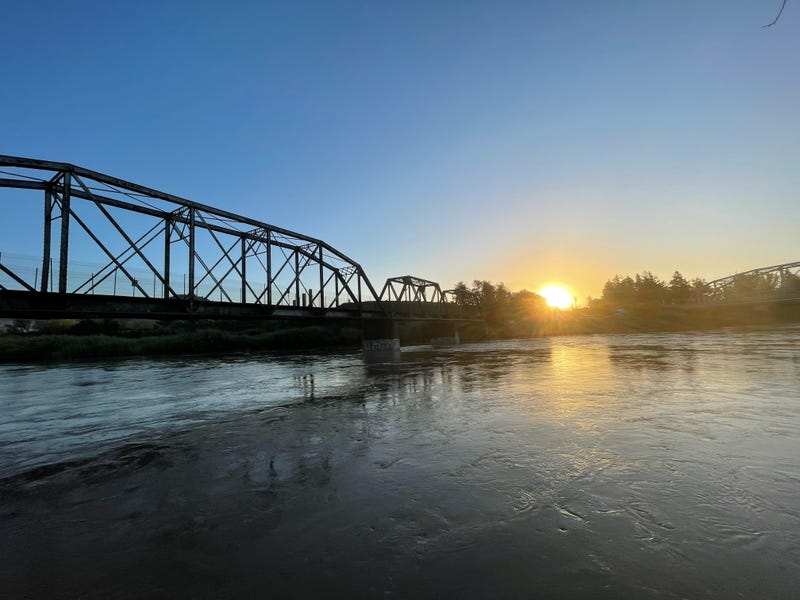 The Russian River is expected to crest at 25 feet after Sunday's downpour.