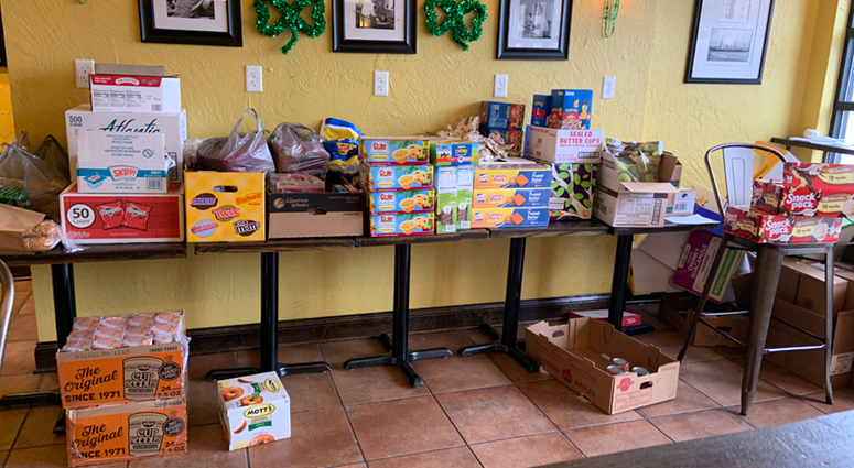 Lawrenceville Restaurant Collects Food For Neighbors In Need During Coronavirus Pandemic