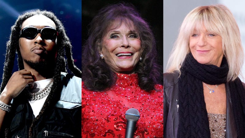 Takeoff, Loretta Lynn, Christine McVie