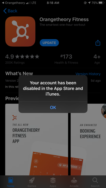 Iphone locked out