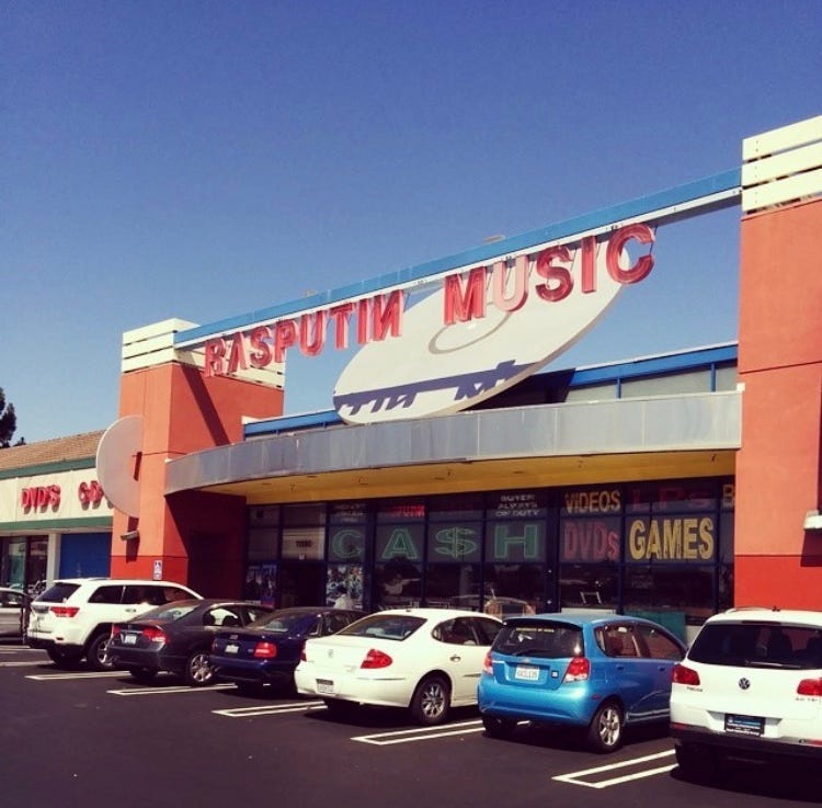 Rasputin Music San Leandro