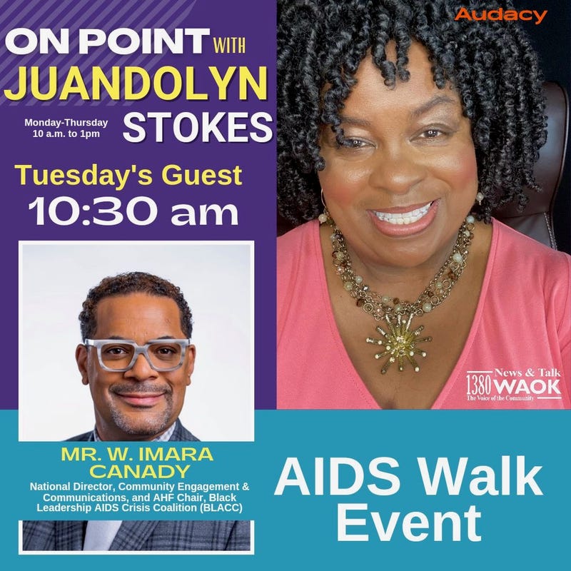 Imara Canady, AIDS Walk