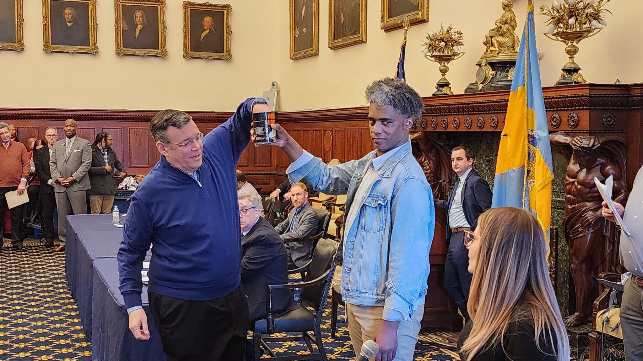 Philly candidates decide slots on primary ballot — with old coffee can