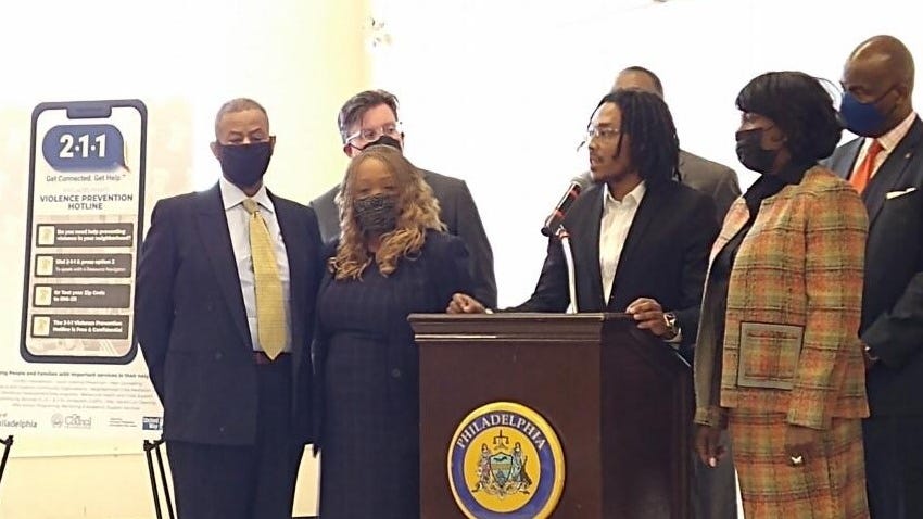 Philadelphia starts 24-hour violence prevention hotline