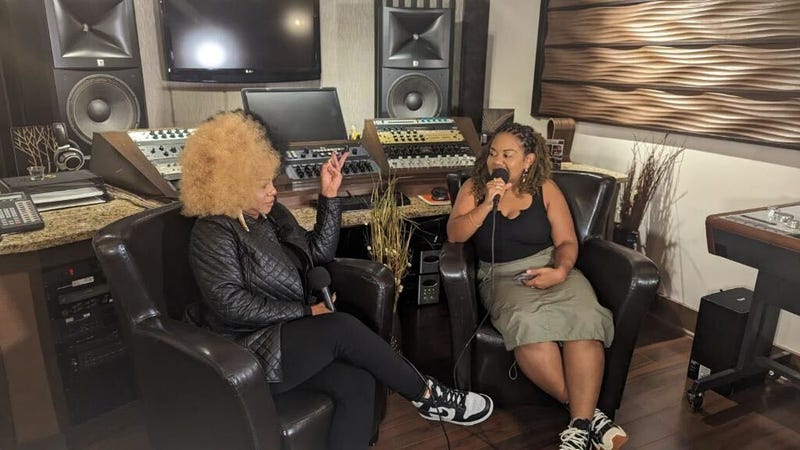 Leela James & DesiiTee at Patchwerk Studios