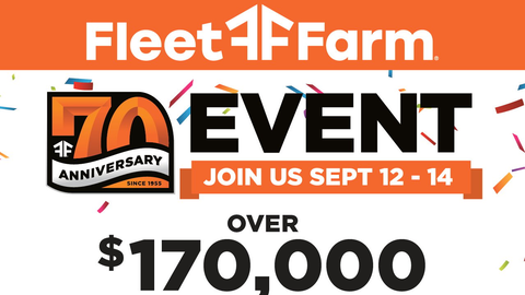 Fleet Farm 70th Anniversary Event