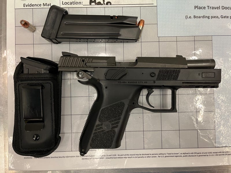 Gun stopped by TSA on March 2, 2024