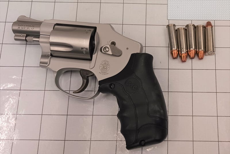 Gun stopped by TSA at Pittsburgh International Airport on October 14, 2024