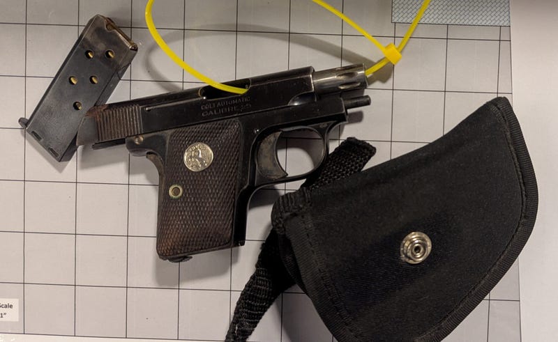 Gun stopped by TSA at Pittsburgh International Airport on December 16, 2024