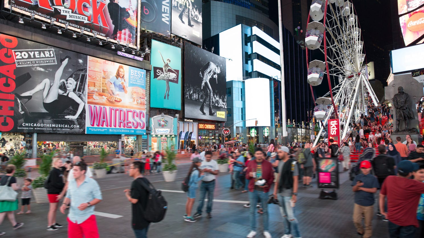 11-story Ferris wheel to offer rides in Times Square