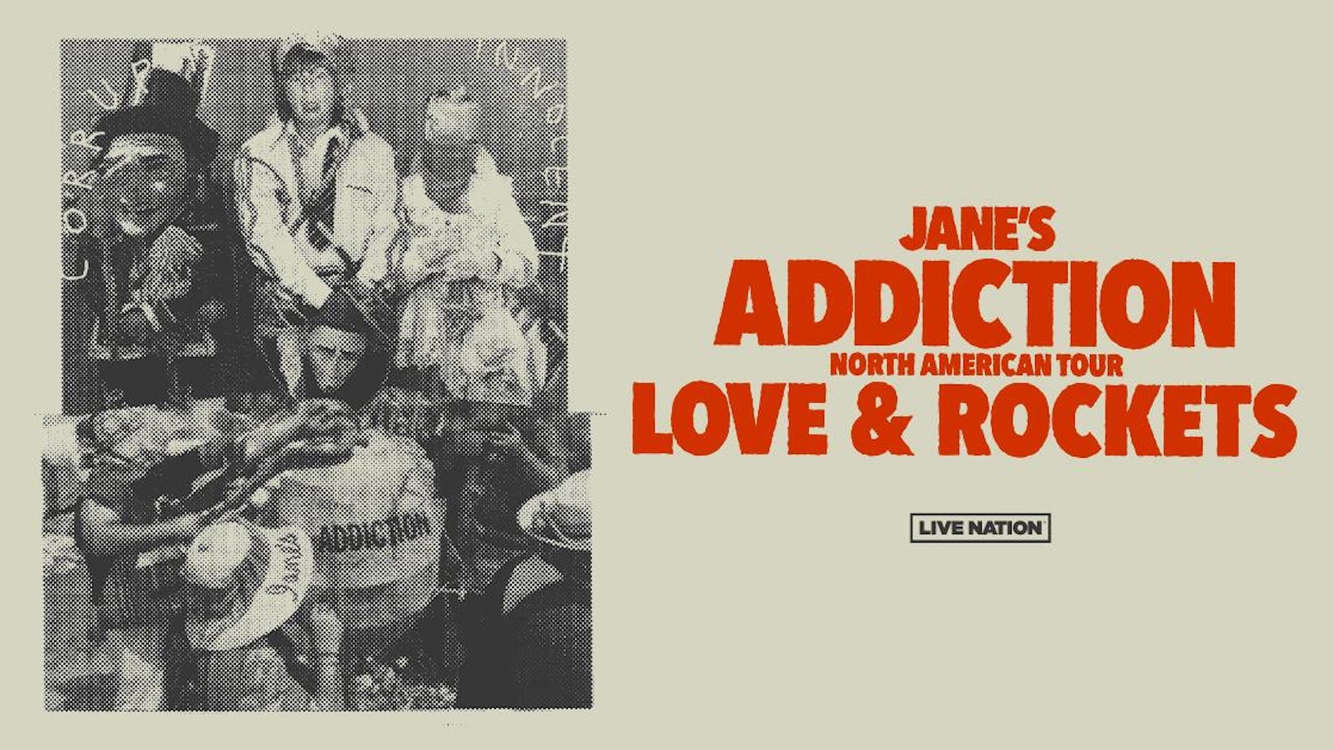 Jane’s Addiction are reunited with original members and hitting the road with Love And Rockets