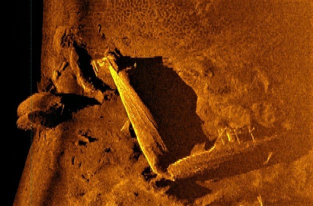 An almost 300-foot-long barge that sunk during a storm on the Great Lakes has been discovered almost 120 years after it was last seen taking on water and diving beneath the waves.