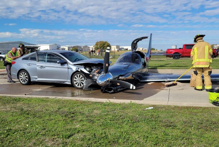 The McKinney Fire Department (MFD) responded to an Alert 3 call for a plane crash at 12:30 p.m. on Saturday.
